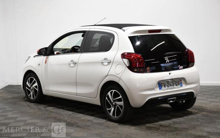 PEUGEOT 108 1,0 VTI 70 TOP ROLAND GARROS BLANC FV-243-QX