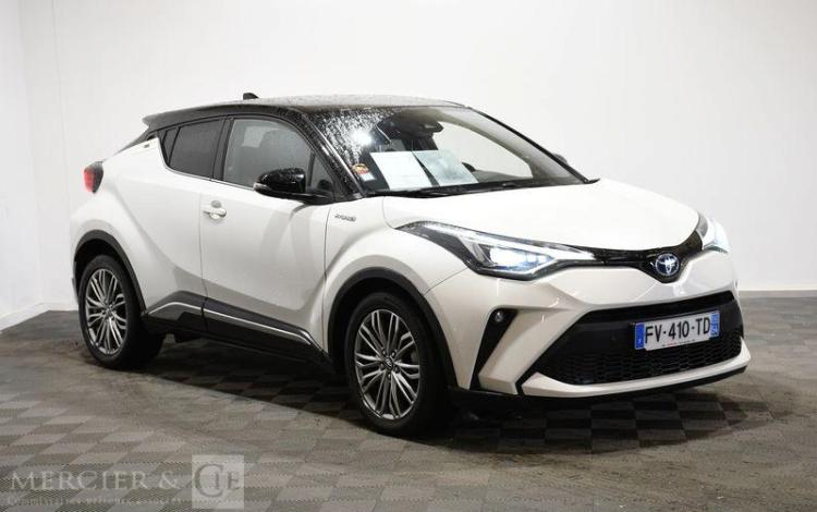 TOYOTA C-HR 1.8 HSD 122ch DISTINCTIVE E-CVT BLANC FV-410-TD
