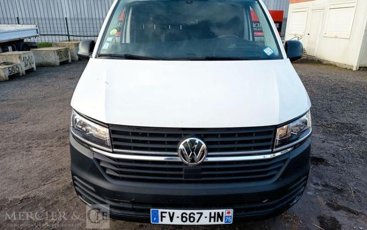 VOLKSWAGEN TRANSPORTER T6.1 FOURGON  L1 2.0 TDI 16V 110 CV – DIESEL – ANNEE 2020 BLANC FV-667-HN
