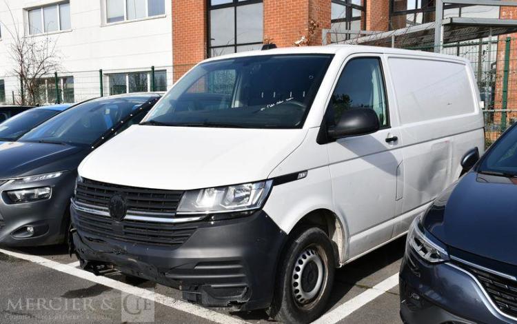 VOLKSWAGEN TRANSPORTER BLANC FV-669-HN