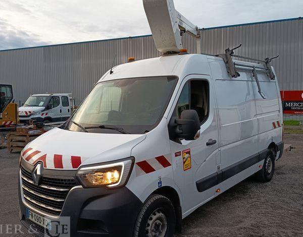 RENAULT MASTER L2H2 2,3 DCI AVEC  NACELLE 121F – 10 M – 764 HEURES BLANC FW-090-XD