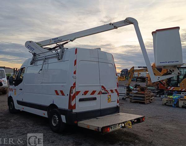 RENAULT MASTER L2H2 2,3 DCI AVEC  NACELLE 121F – 10 M – 764 HEURES BLANC FW-090-XD