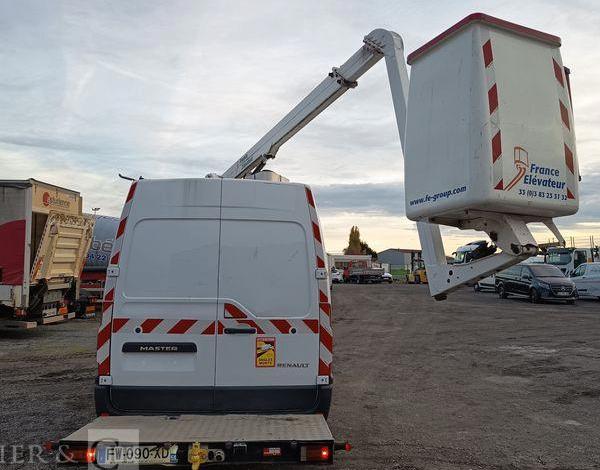 RENAULT MASTER L2H2 2,3 DCI AVEC  NACELLE 121F – 10 M – 764 HEURES BLANC FW-090-XD