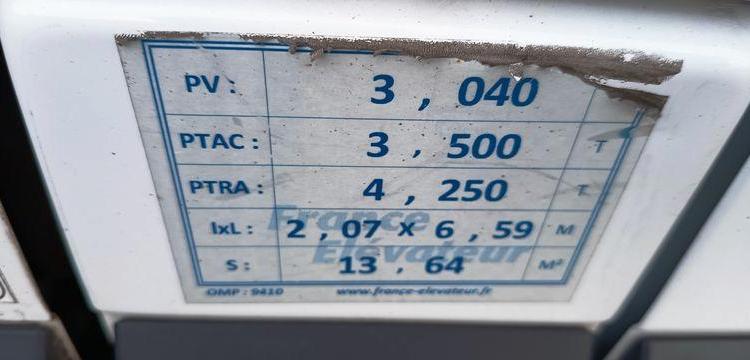 RENAULT MASTER L2H2 2,3 DCI AVEC  NACELLE 121F – 10 M – 764 HEURES BLANC FW-090-XD