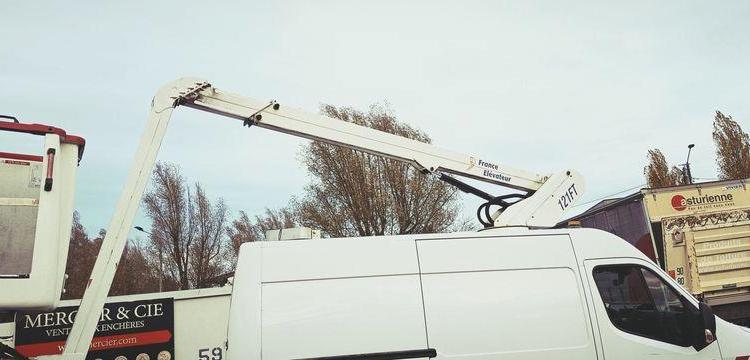 RENAULT MASTER L2H2 2,3 DCI AVEC  NACELLE 121F – 10 M – 764 HEURES BLANC FW-090-XD