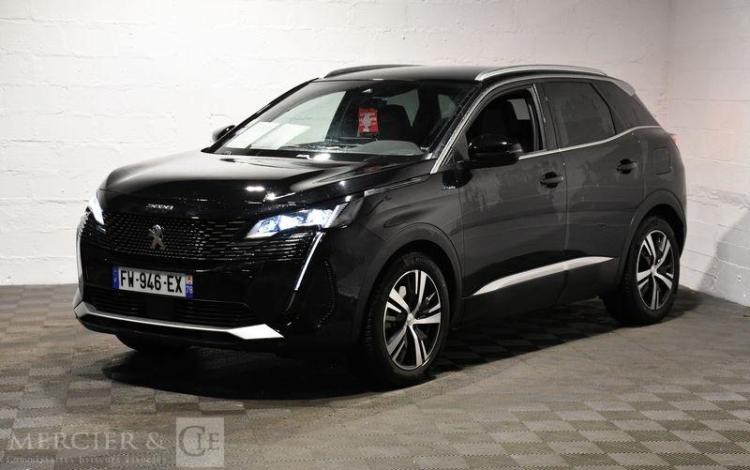 PEUGEOT 3008 HYBRID 225 GT e-EAT8 NOIR FW-946-EX