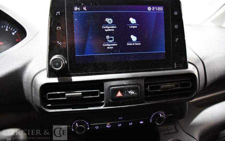 PEUGEOT PARTNER 1.5 BLUEHDI 100ch L1 M PREMIUM BLANC FX-147-ZA