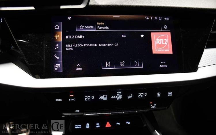 AUDI A3 1,5 TFSI 150 S LINE S TRONIC NOIR FY-743-VH