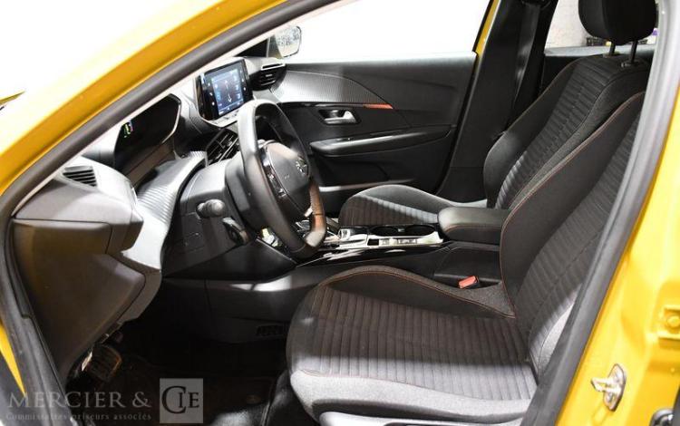 PEUGEOT e-208 ACTIVE BUSINESS 136 CH JAUNE FY-761-BY