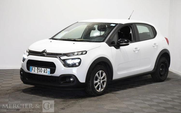 CITROEN C3 BLUEHDI 100CH S&S BVM6 FEEL BUSINESS 5P BLANC FZ-150-AS