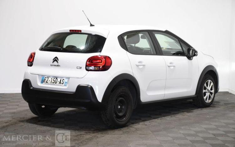 CITROEN C3 BLUEHDI 100CH S&S BVM6 FEEL BUSINESS 5P BLANC FZ-150-AS
