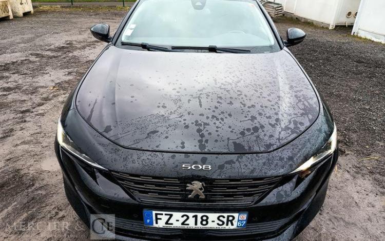 PEUGEOT 508 PURE TECH 130 CH S&S ALLURE PACK EAT8 – DIESEL 109939 KMS – ANNEE 2021 NOIR FZ-218-SR