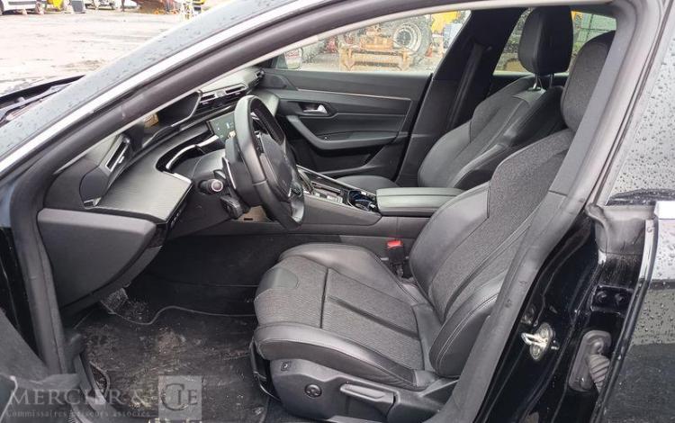 PEUGEOT 508 PURE TECH 130 CH S&S ALLURE PACK EAT8 – DIESEL 109939 KMS – ANNEE 2021 NOIR FZ-218-SR