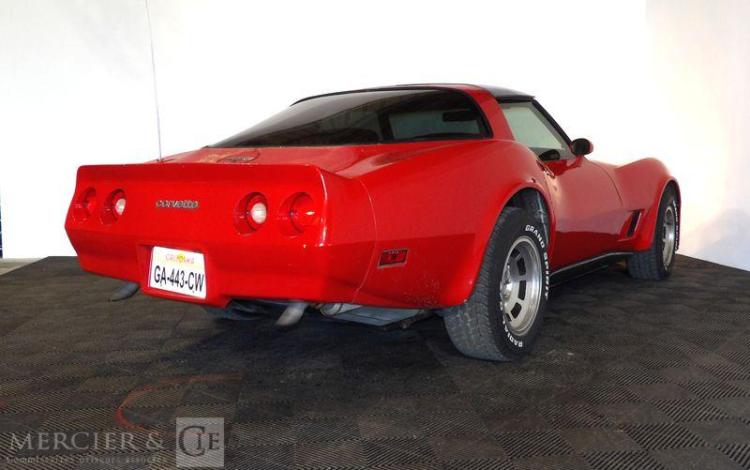 CHEVROLET CORVETTE C3 ROUGE GA-443-CW
