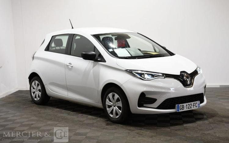 RENAULT ZOE E-TECH ELEC LIFE R110 ACHAT INTEGRAL 21 BLANC GB-122-FC
