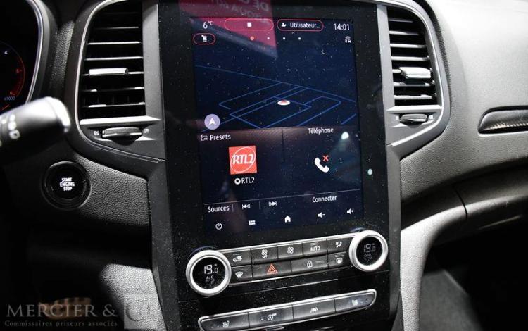 RENAULT MEGANE RS LINE BLUE DCI 115 EDC NOIR GC-668-NA