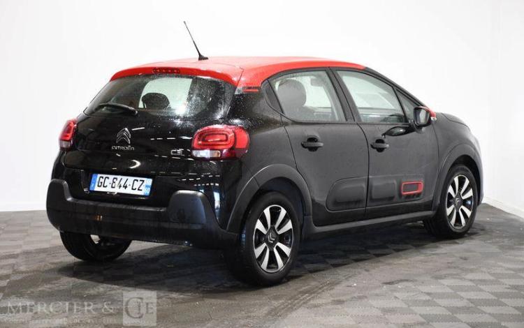 CITROEN C3 1.2 PURETECH 110ch SHINE PACK EAT Auto-école NOIR GC-844-CZ