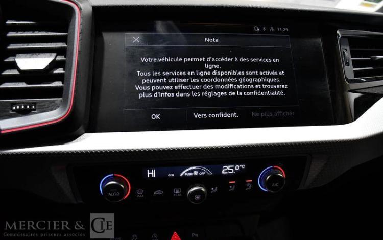 AUDI A1 SPORTBACK 40 TFSI 2,0 207 S LINE S TRONIC NOIR GD-792-PF