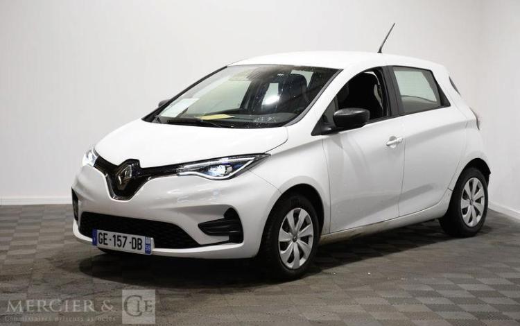 RENAULT ZOE ZE 110ch 40KWH ACHAT-INTEGRAL LIFE REVERSIBLE BVA BLANC GE-157-DB