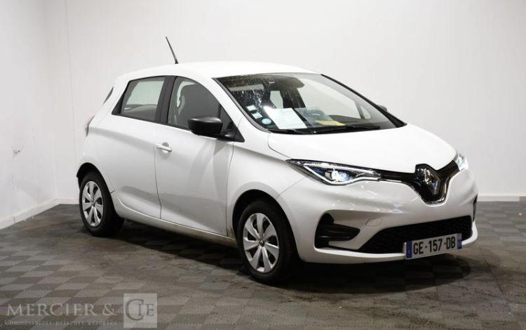 RENAULT ZOE ZE 110ch 40KWH ACHAT-INTEGRAL LIFE REVERSIBLE BVA BLANC GE-157-DB