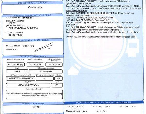 AUDI A3 45 TFSI E 245 S-TRONIC  GG-189-XB