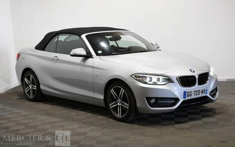 BMW SERIE 2 CABRIOLET 218i SPORT GRIS GG-720-WA