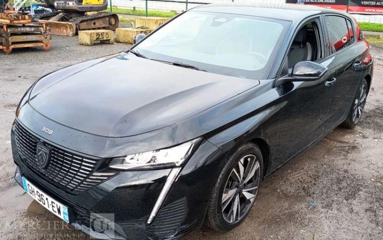PEUGEOT 308 ALLURE 1,2 PURE TECH 130 S&S EAT8 NOIR GH-961-EW