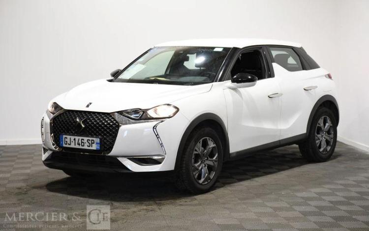 DS DS3 CROSSBACK PURE TECH 100 BUSINESS ancien vtc BLANC GJ-146-SP