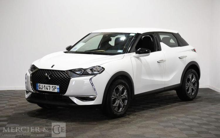DS DS3 CROSSBACK 1.2 PURETECH 100ch BUSINESS ANCIEN VTC BLANC GJ-147-SP