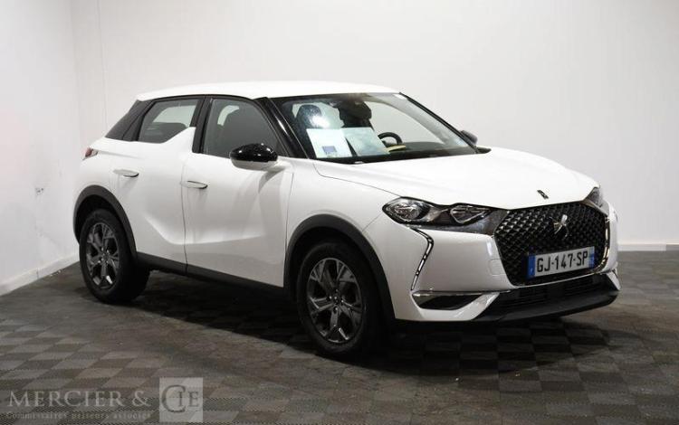 DS DS3 CROSSBACK 1.2 PURETECH 100ch BUSINESS ANCIEN VTC BLANC GJ-147-SP