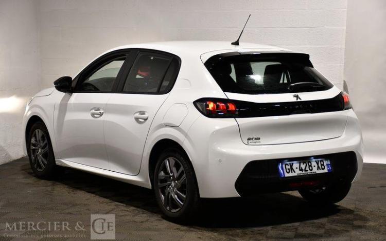 PEUGEOT 208 1,2 PURE TECH 75CH S&S ACTIVE BLANC GK-428-XB