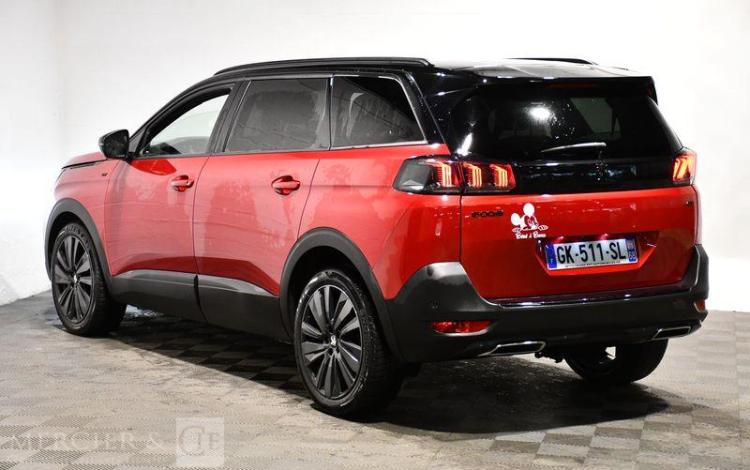 PEUGEOT 5008 GT PACK PURE TECH 180 ROUGE GK-511-SL