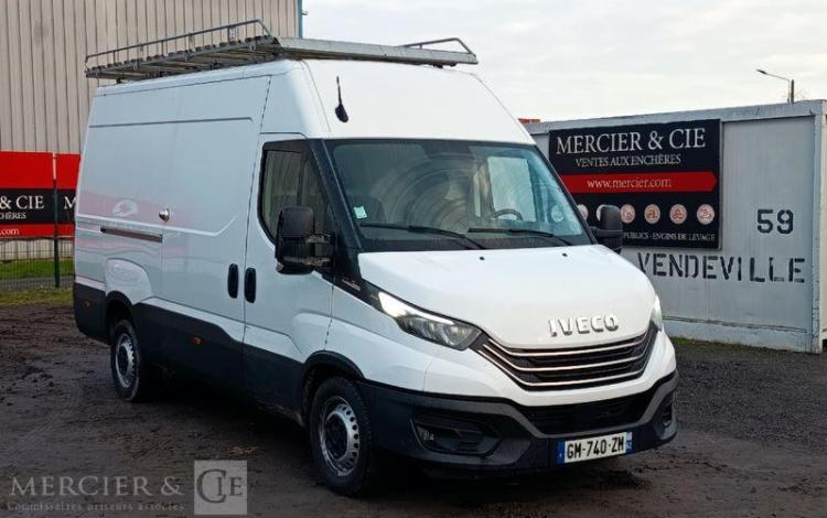 IVECO DAILY VI Fourgon Phase 3 35S18 3.0 D 16V Hi-Matic 175 cv Boîte auto – ANNEE 2023 BLANC GM-740-ZM