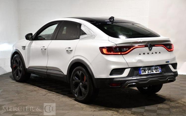 RENAULT ARKANA FAST-TRACK 1.6 E-TECH 145ch MHEV RS LINE BVA BLANC GN-254-QG
