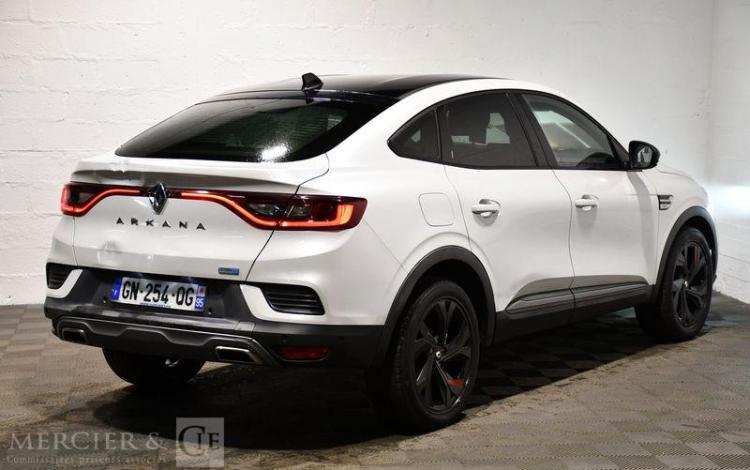 RENAULT ARKANA FAST-TRACK 1.6 E-TECH 145ch MHEV RS LINE BVA BLANC GN-254-QG