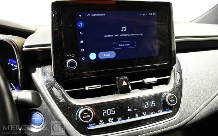 TOYOTA COROLLA 1.8 122H 100ch MHEV DYNAMIC BVA BLANC GN-755-YC