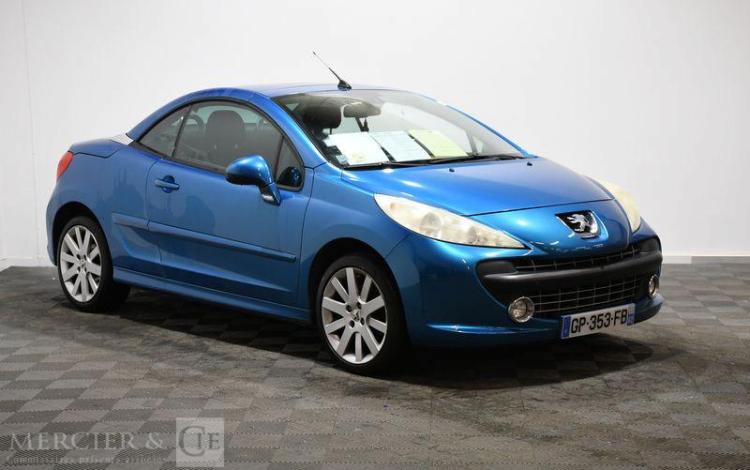 PEUGEOT 207 CC 1,6 VTI 120 SPORT BLEU GP-353-FB