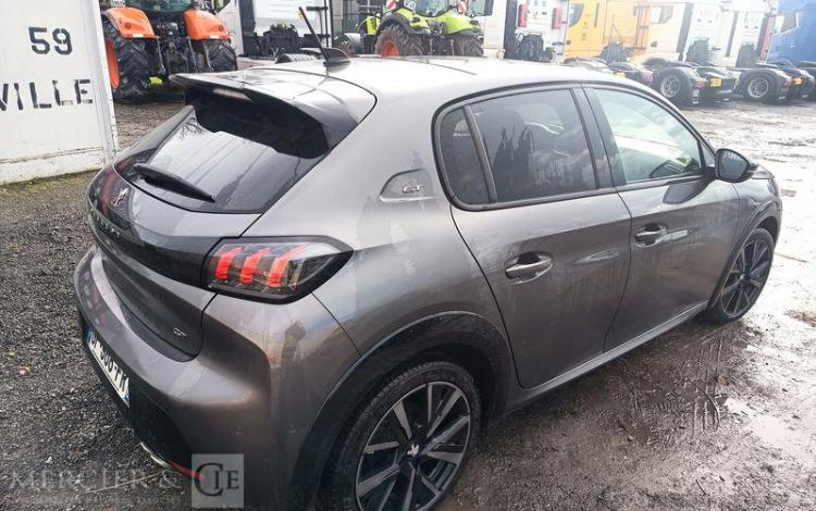 PEUGEOT 208 1,2 PURE TECH 130 S&S GT GRIS GP-968-FR
