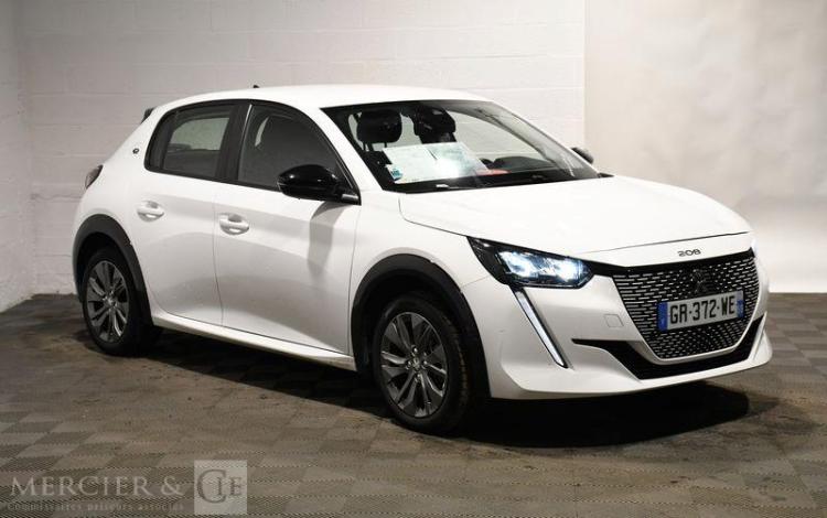 PEUGEOT e-208 SOCIETE 135ch 50KWH BUSINESS ACTIVE BLANC GR-372-WE