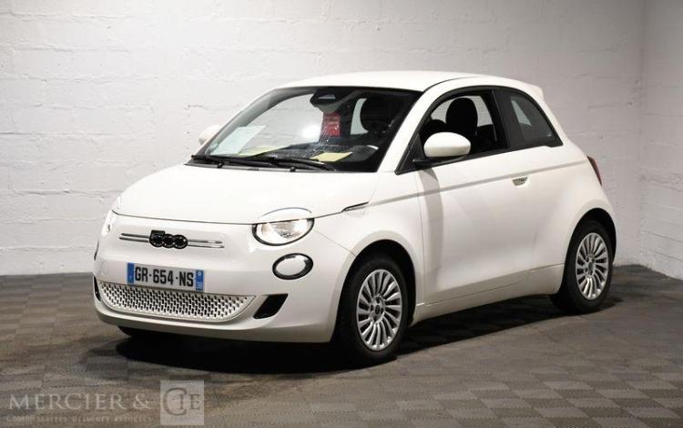 FIAT 500e 24kwh 95ch BLANC GR-654-NS