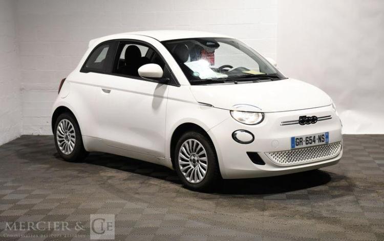 FIAT 500e 24kwh 95ch BLANC GR-654-NS
