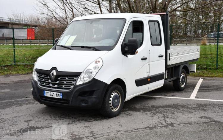 RENAULT MASTER CHASSIS CAB GD CFT TRAC F3500 L2 DCI125 BLANC GT-341-NM