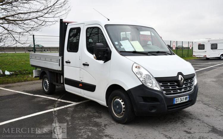RENAULT MASTER CHASSIS CAB GD CFT TRAC F3500 L2 DCI125 BLANC GT-341-NM