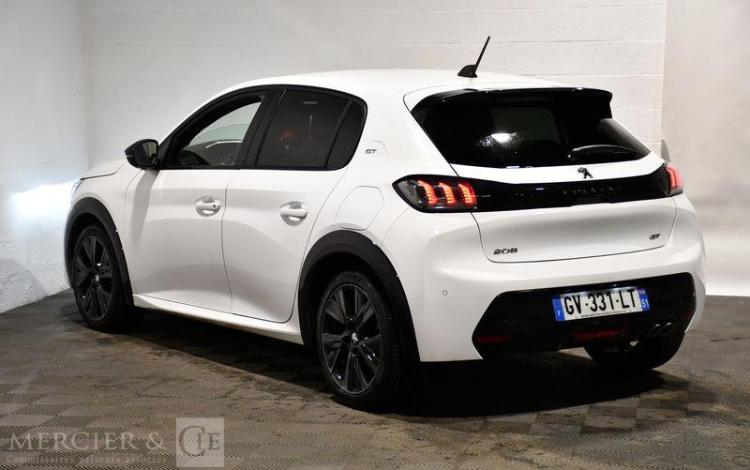 PEUGEOT 208 GT PURE TECH 130 S&S EAT8 BLANC GV-331-LT