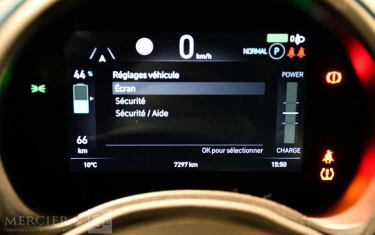 FIAT 500 24 kwh PACK CONFORT BLEU GV-621-AD