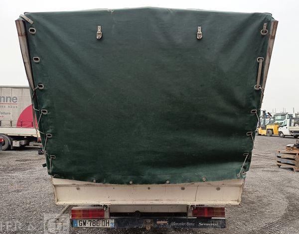 MERCEDES SPRINTER 411CDI 35 2.2D 109 CV  BENNE DOUBLE CABINE – DIESEL – AN 2003 BLANC GW-786-DH