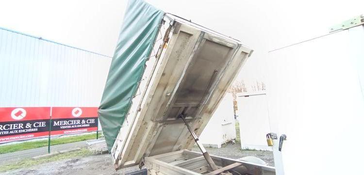 MERCEDES SPRINTER 411CDI 35 2.2D 109 CV  BENNE DOUBLE CABINE – DIESEL – AN 2003 BLANC GW-786-DH