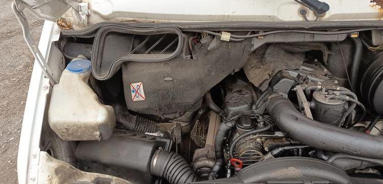 MERCEDES SPRINTER 411CDI 35 2.2D 109 CV  BENNE DOUBLE CABINE – DIESEL – AN 2003 BLANC GW-786-DH