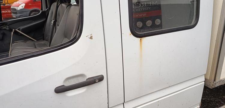 MERCEDES SPRINTER 411CDI 35 2.2D 109 CV  BENNE DOUBLE CABINE – DIESEL – AN 2003 BLANC GW-786-DH