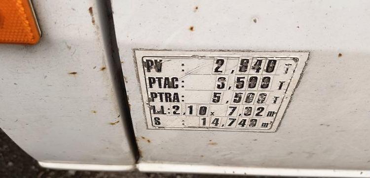 MERCEDES SPRINTER 411CDI 35 2.2D 109 CV  BENNE DOUBLE CABINE – DIESEL – AN 2003 BLANC GW-786-DH